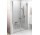 Door shower dwuelementowe CSDL2 90 Ravak Chrome, white + transparent
