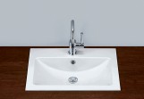Washbasin Alape EB.R585H drop in 58,5x40,5 cm