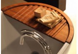 Shelf na wannę Kerasan Aquatech drewniana