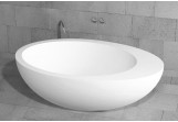 Bathtub Cielo Le Giare, freestanding, 119x190 cm white mat