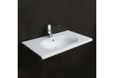 Washbasin Cielo Fluid 100x48 cm, white