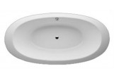 Bathtub Laufen Alessi One For built-in 2030 x 1020 mm white