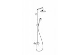 Shower set Hansgrohe Croma Select S 180 2jet with mixer jednouchytową, DN 15, white/chrome