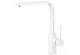 Sink mixer Tres Exclusive, white mat