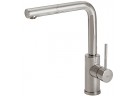 Sink mixer Tres Exclusive with pull-out spray, steel