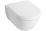 Bowl Villeroy & Boch Subway 2.0 37,5x56,5 cm, hanging, bezrantowa with coating Ceramicplus + soft-close WC seat