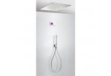 Shower set thermostatic, concealed, elektroniczny Tres CHROMOTERAPIA, overhead shower ceiling