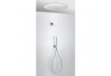 Shower set concealed, thermostatic, elektroniczny Tres, overhead shower ceiling