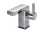 Washbasin faucet Steinberg Seria 120 with pop-up waste, spout dł. 10 cm