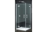 Kabina Ronal Pur PUE2P prysznicowa wejście narożne 80x80cm, część prawa- sanitbuy.pl