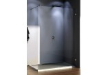 Kabina prysznicowa trzyczęściowa z elementem otwieranym Ronal Salsa 100x140, srebrny mat- sanitbuy.pl
