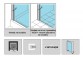 door sliding huppe aura elegance , 900 x 900 mm, glass silver mat , transparent- sanitbuy.pl