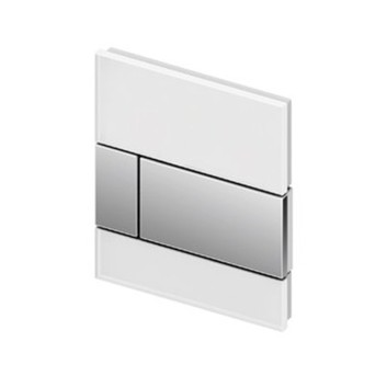 Flush plate spłukujący tecesquare do wc - szkło czarne- sanitbuy.pl