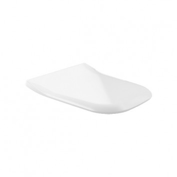 Toilet seat slimseat villeroy & boch joyce with soft closing, zawiasy ze stali szlachetnej, weiss alpin- sanitbuy.pl