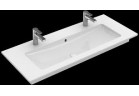 Vanity washbasin Villeroy & Boch Venticello 120x50 cm with two holes pod Baterie z CeramicPlus