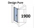 Door shower huppe design 501 - folding, w. 800 mm- sanitbuy.pl