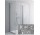 Door for panel Radaway Fuenta New KDJ+S 80 cm, chrome, transparent glass EasyClean, 384021-01-01L
