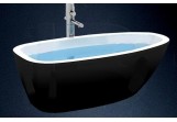 Bathtub MARCOONI VFA-21 BL 170x85 cm, freestanding, black