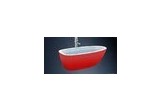 Bathtub MARCOONI VFA-21 R 170x85 cm, freestanding, czerwona