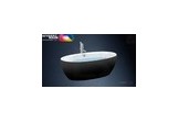 Bathtub MARCOONI VSA-31BL 180x95 cm, freestanding, black