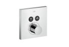 Mixer thermostatic Axor ShowerSelect Square do 2 odbiorników, concealed, External part