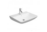 Washbasin Duravit ME by Starck 65x49 cm with one hole na baterie, with coating WonderGliss