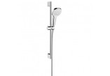 Shower set Hansgrohe Croma Select E Vario 65 cm, wielkość główki 11 cm, EcoSmart 9 l/min, white/chrome