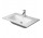 Washbasin Duravit ME by Starck 83x49 cm with one hole na baterię orawith coating WonderGliss 
