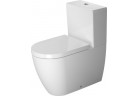 Close-coupled wc Duravit ME by Starck 37x56 cm with coating wondergliss