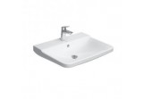 Washbasin Duravit P3 Comforts 60x47 cm, with three holes for mixer 