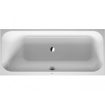 Bathtub Duravit 2nd Floor rectangular 170x70 cm- sanitbuy.pl