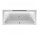 Bathtub Duravit DuraStyle 170x70 cm, For built-in with 1 skew back, right