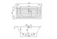 Bathtub Villeroy & Boch O.Novo 1800x800- sanitbuy.pl