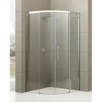 Shower cabin Novellini Rose Rosse r 80 cm quadrant- sanitbuy.pl