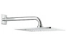 Shower set Grohe Rainshower® F-Series 10", 254 mm x 254 mm, arm: 286 mm, chrome, ogranicznik przepływu