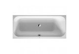 Bathtub Duravit Happy D.2 160x70 cm with backrest ukośnym on the right stronie