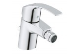Bidet mixer Grohe Eurosmart standing, wys. 126mm, chrome, single lever