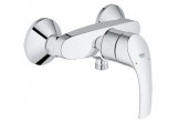 PYTAJ O RABAT ! Shower mixer Grohe Eurosmart wall mounted, dł. 144mm, chrome, single lever