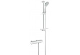 Shower mixer Grohe Grohtherm 2000, thermostatic, wall mounted, wys. 470 - 620 mm, chrome