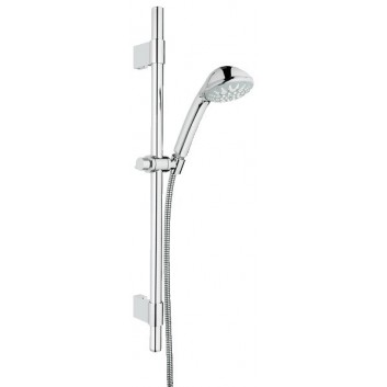 Zestaw prysznicowy GROHE Rainshower Classic 160 ścienny, dł. 600 - 900 mm, chrom, 4 strumienie- sanitbuy.pl