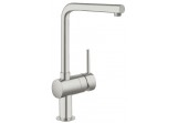 Kitchen faucet GROHE Minta 1/2" standing, wys. 332 mm, supersteel, single lever