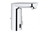 Washbasin faucet elek. GROHE Eurosmart Cosmopolitan E 1/2" standing, wys. 132 mm, mixer, czujnik podczerwień, set drain. 1 1/4"