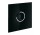 Flush button uruchamiający GROHE Ondus Digitecture Light wym. 200 x 200 mm, aksamitna czerń