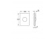 Flush plate grohe skate front, flushing for concealed cisterns- sanitbuy.pl