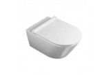Bowl CATALANO ZERO WC NewFlush hanging + soft-close WC seat slim, 35x55 cm, white