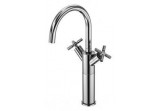 Washbasin faucet Steinberg Seria 250, two-handle with pop-up waste, wys. 36 cm