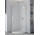 Quadrant shower enclosure jednoczęściowa SanSwiss PUR P3P right, radius 500 mm, szer. 750 - 1200 mm, wys. 2000 mm, chrome, transparent