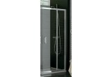 Cabin, sliding door SanSwiss TOP-LINE TOP right, szer. 800 mm, wys. 1900 mm, silver mat, transparent 