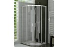 Quadrant shower enclosure, door otwierane SanSwiss TOP-LINE TER prom. 500 mm, szer. 800 mm, wys. 1900 mm, silver mat, transparent 