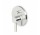 Zucchetti Pan Single lever mixer bath- shower concealed chrome 2-receivers
